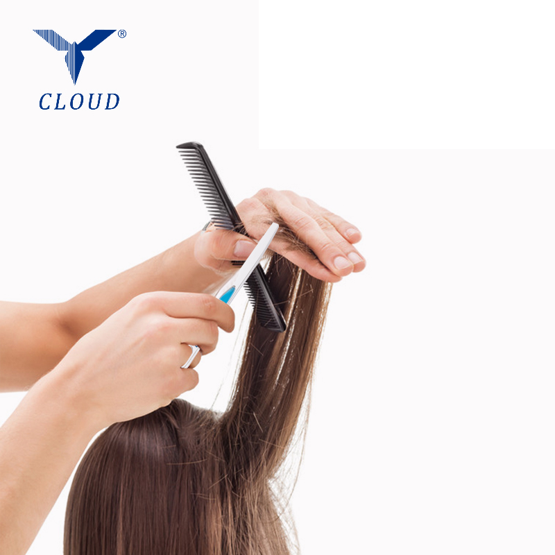 Hajvágó borotva rozsdamentes acél egyenes borotva (műanyag nyéllel)