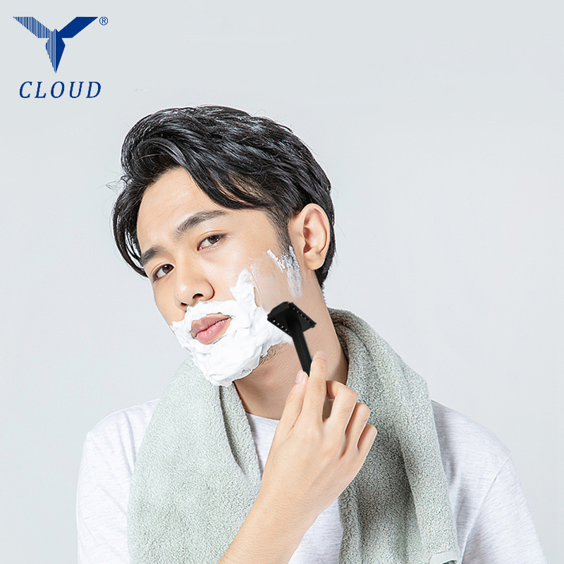 Utazási hordozható 74 pengéjű műanyag T alakú borotva