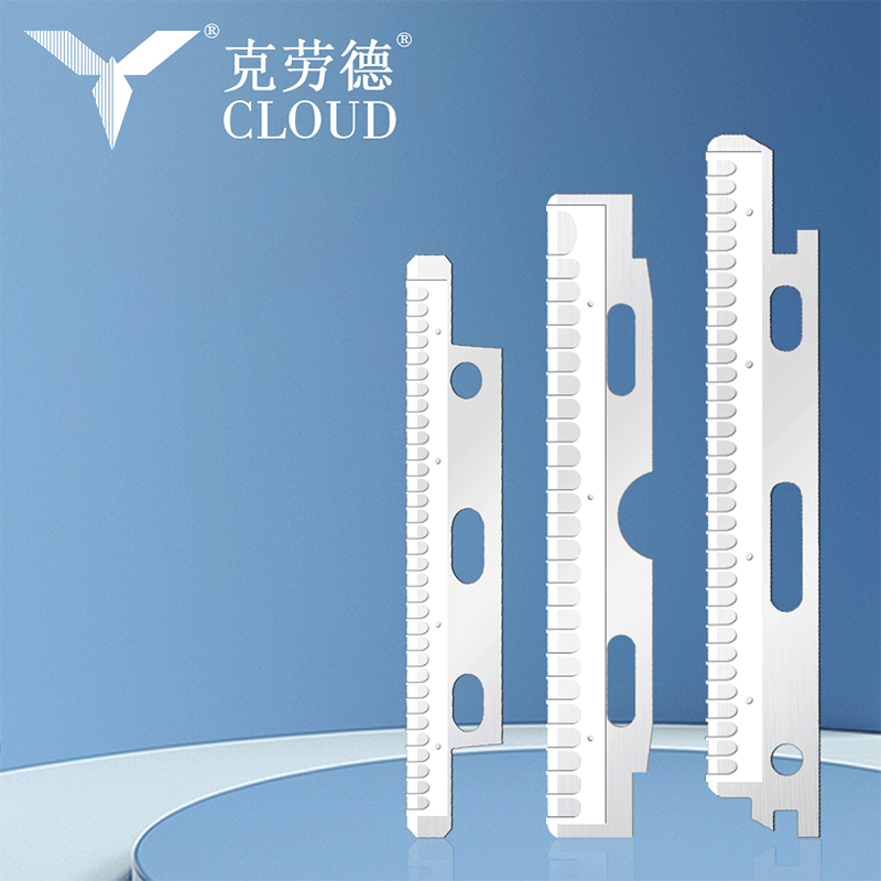 Nanobevonatú rozsdamentes acél arc- és szemöldökborotvapengék