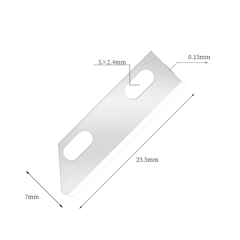 Hordozható, rendkívül sima rozsdamentes acél formázó borotvapengék