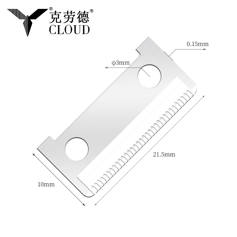 Egyoldalas vágóélű, rozsdamentes acél szemöldökborotvapengék