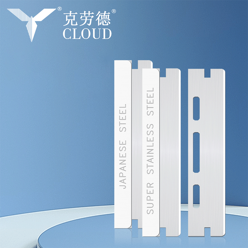 Egyélű hullámos borotvapengék