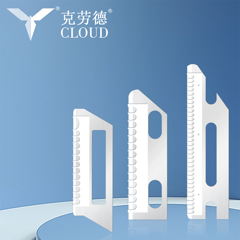 Hordozható, rendkívül sima rozsdamentes acél formázó borotvapengék